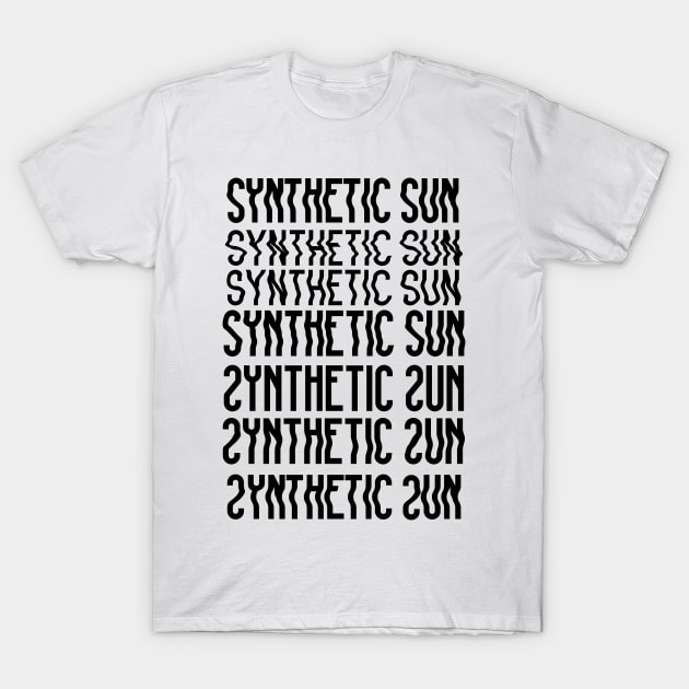 Synthetic Sun Bars T-Shirt by SWAMPMEAT